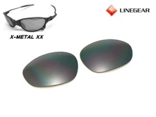 LINEGEAR  Flash Black - Non-Polarized Lens for Oakley X-Metal XX [XX-FB]