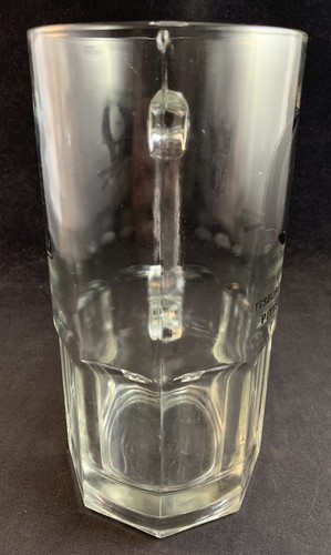 Vintage Pittsburgh Steelers NFL Large Glass Block 40oz. Beer Mug - Picture 2 of 5