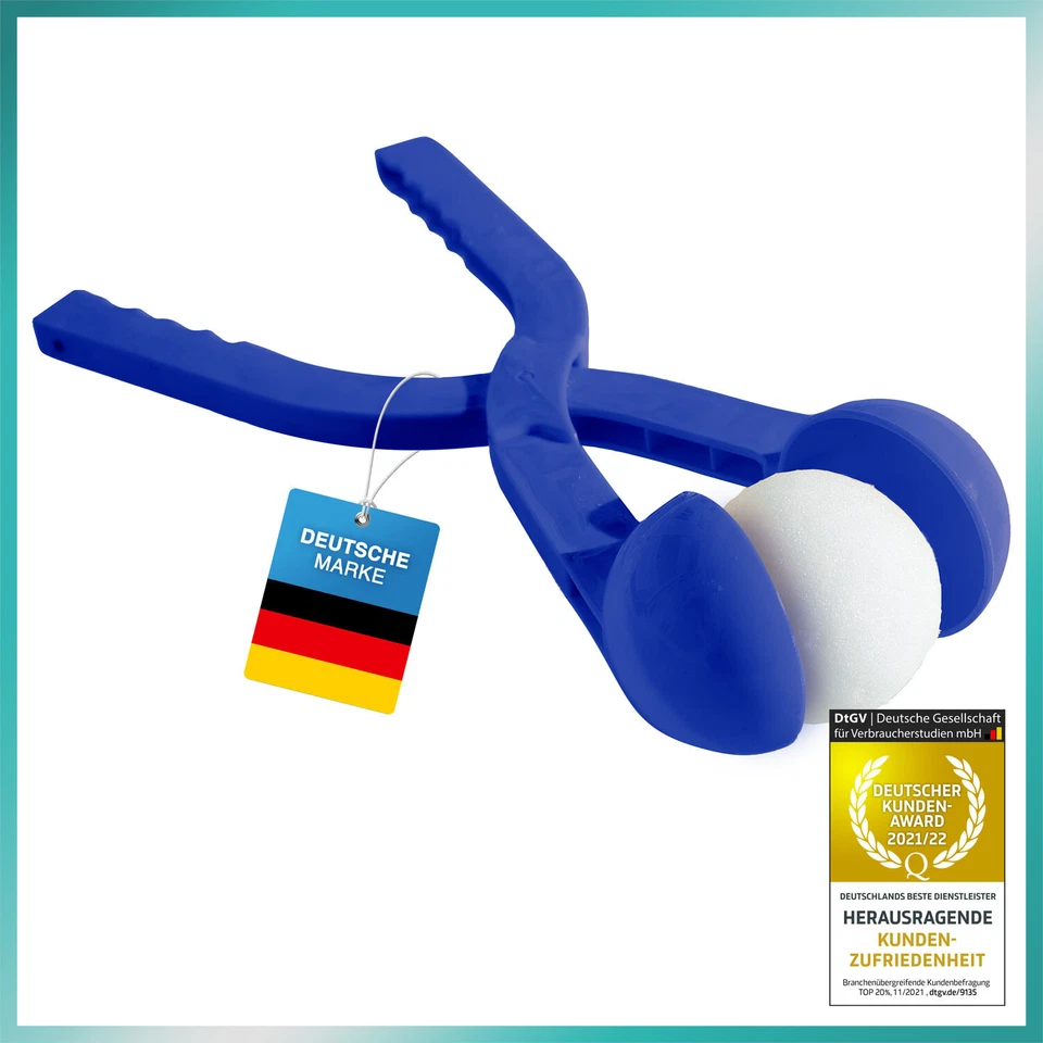 GOODS & GAGDETS GMBH Profi Schneeballzange Schneeball Maker Zange Schnellballformer Former Greifzange