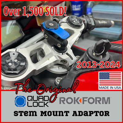 Quad Lock & Rokform Stem Mount Adaptor for Ducati Panigale - 2014