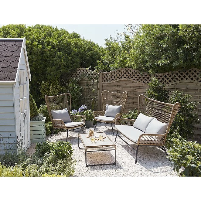 Arizona 4 piece garden sofa set deals