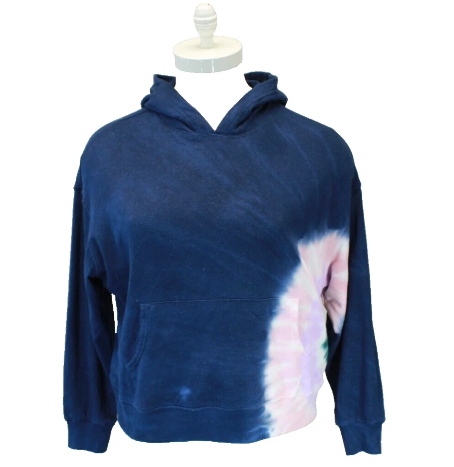 Nuevo WildFox Wild Fox sudadera con capucha de felpa francesa suéter con bolsillos tie dye grande $126 Foto 2 de 4
