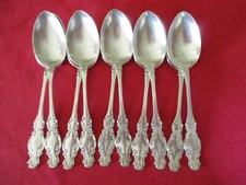 (10) Rogers Silverplate Large Spoons, 1898 Melrose  #N