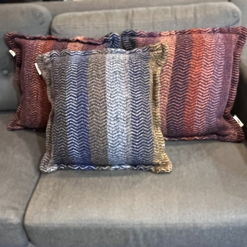 Roros Tweed 3er Set Kissenbezüge 100% Reine Lammwolle je 50 x 50 cm Norwegen - Bild 2 von 13