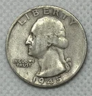 1945-S 25C Washington Quarter