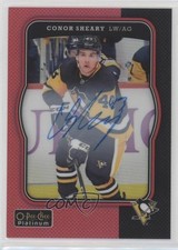 2017-18 O-Pee-Chee Platinum Retro Rainbow Red Auto Conor Sheary #R-49 Auto 07qr