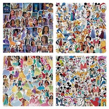 LOTS OF DISNEY characters themes decals random 10 PIECES per lot movies classics