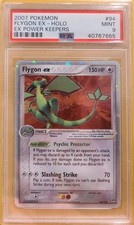 2007 Pokemon EX Power Keepers Flygon EX Holo #94/108 PSA 9 on eBay