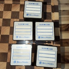 Bell Howell Slide Cube Projector Slide Cube Piece Replacement lot of 5