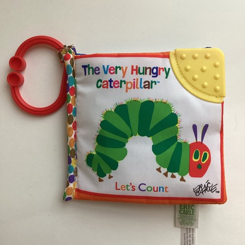 Let’s Count Eric Carle The Very Hungry Caterpillar Soft Book Clip On Sensory