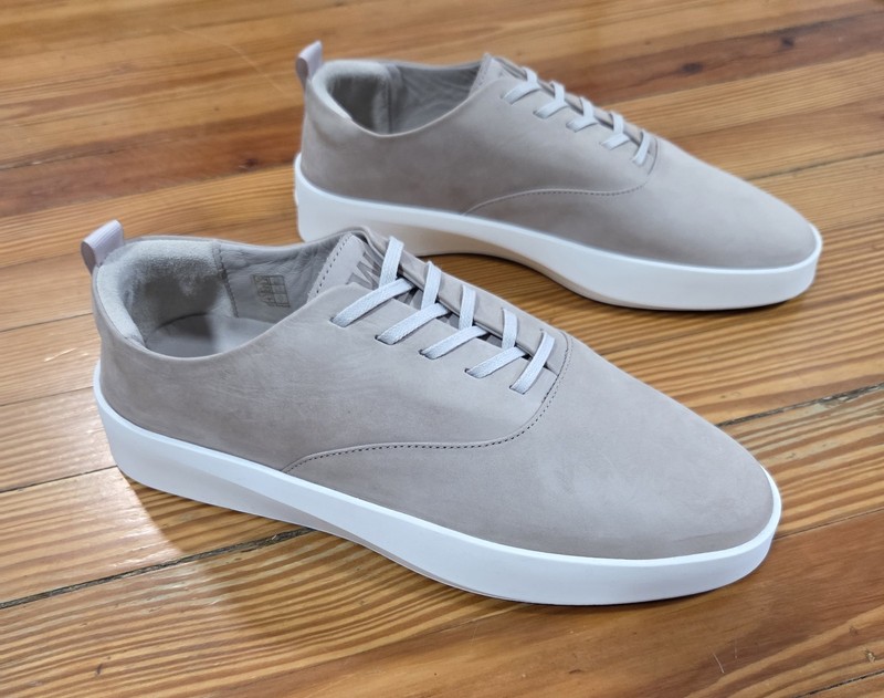 Wolf & Shepherd Cruise Lace-Up Men’s US 7.5 Gray Nubuck Sleek Comfort Sneaker 