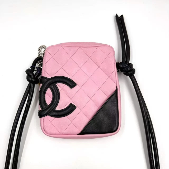 11.04 001 Chanel Cambon Line Small Pochette Shoulder Bag