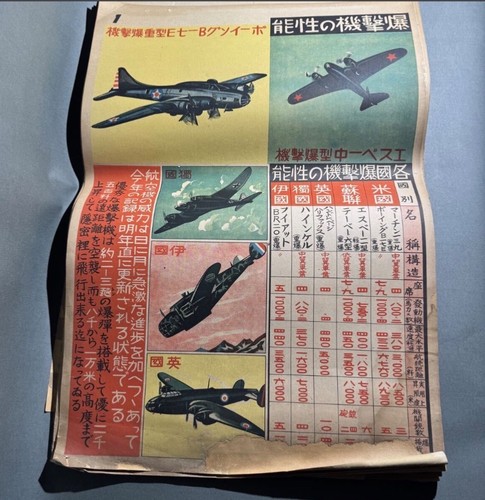 WWII Imperial Japanese Civil Defense Poster Set 35 Sheets Gas Raid Air Raid