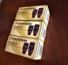 Celestron X Cel LX - 3 Eyepiece Set - 18mm 12mm 9mm Telescope Eyepiece Set