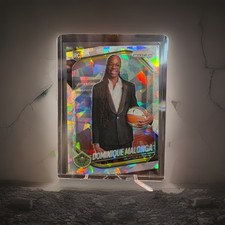 2025 Panini Prizm WNBA - Rookie Variation Dominique Malonga #144 Ice Prizm (RC)