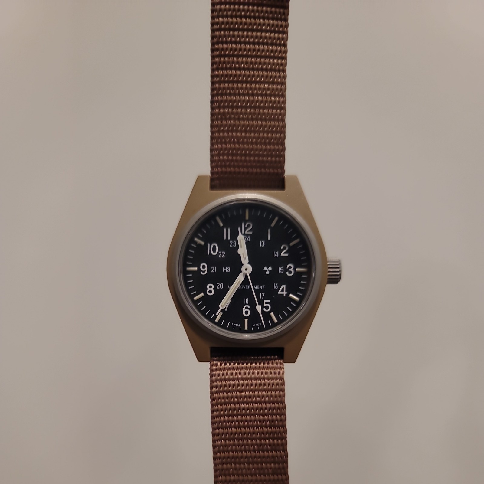 Marathon General Purpose Mechanical 34mm Desert Tan Field Mechanical Watch