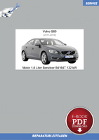PDF Volvo S60 (11-18) Reparaturanleitung Motor 1,6 L Benziner 132 Kw B4164T