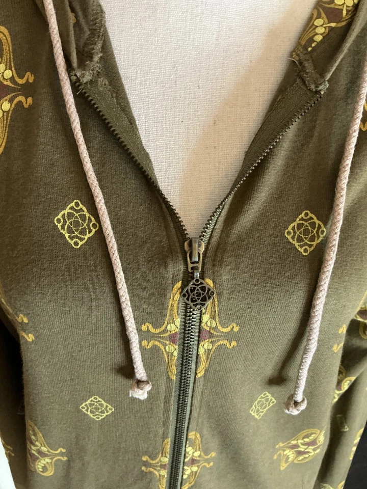 Sudadera con Capucha y Bolsillos Movimiento Bambú Algodón Orgánico con Cremallera con Bolsillos Talla L Foto 4 de 4