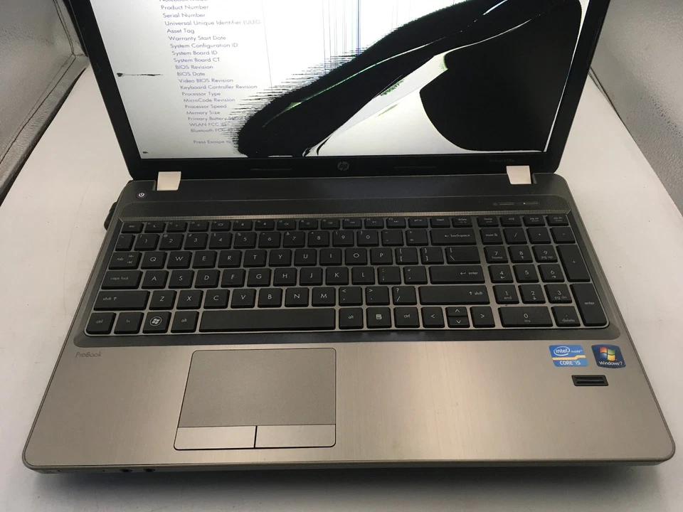 HP PROBOOK 4530S - FOR PARTS/BAD LCD - INTEL I5 2ND GEN - 4GB RAM -READ DESC- BB - Image 3 of 4
