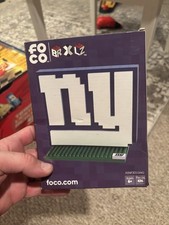 New FOCO BRXLZ New York Giants NFL Football Logo 3D Blocks Building NY NIB