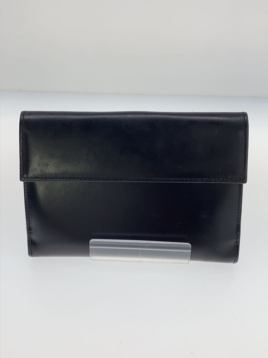 PRADA Card Case Leather BLK Women thumbnail 2