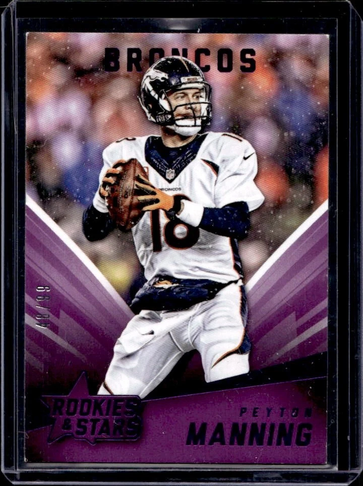25+ Panini Peyton Manning Football Sports Trading Card Singles