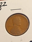 1922 D Lincoln Copper Wheat Cent, Denver    inv07    p180