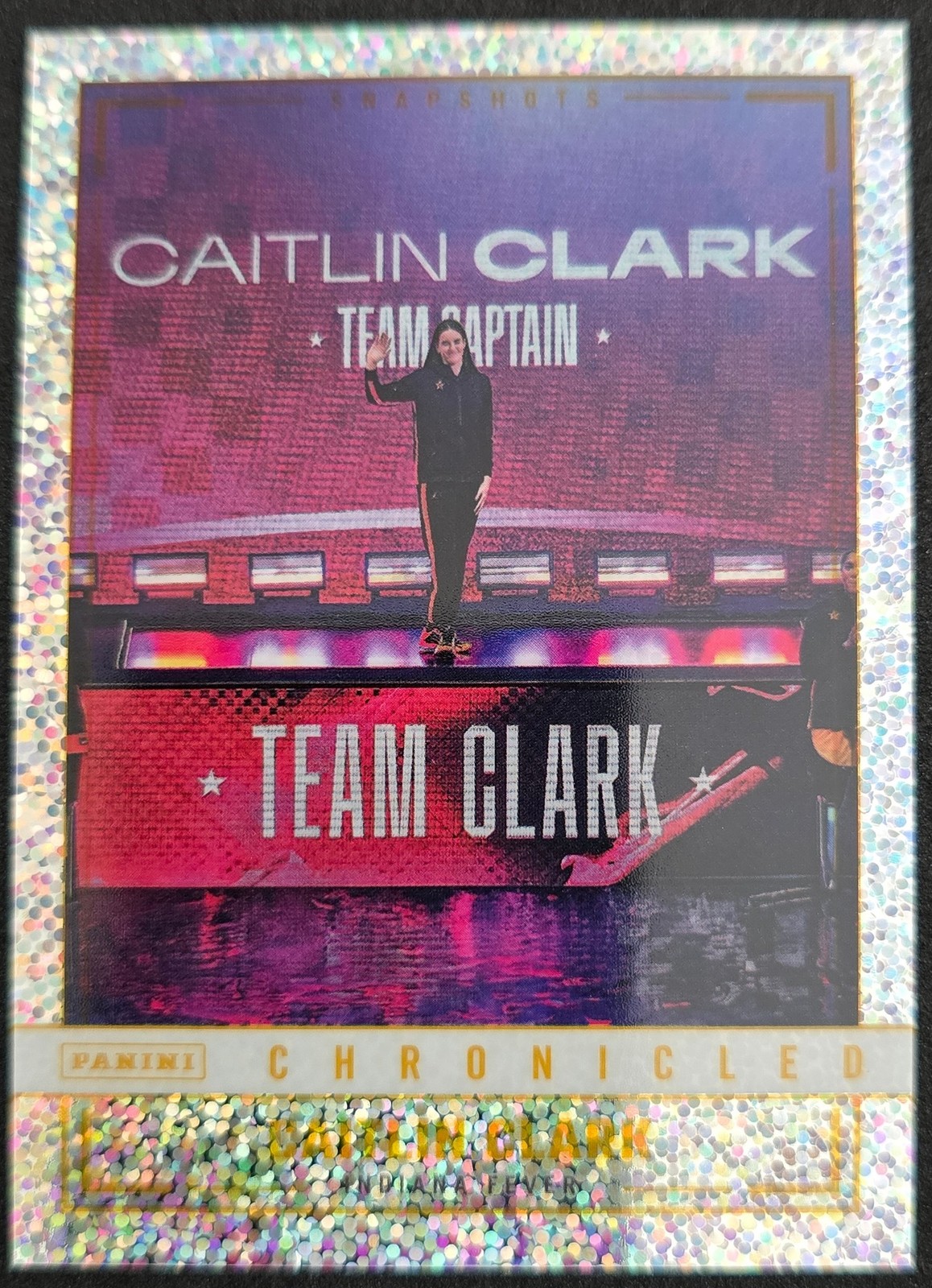 2025 Panini Caitlin Clark Chronicled #98 Caitlin Clark Sparkle /10