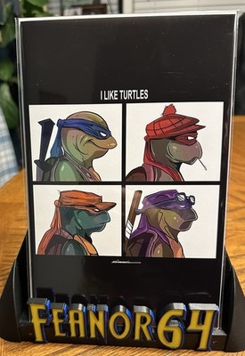 I LIKE TURTLES BLIND BAG TMNT LTD TO 50 KYLE WILLIS GORILLAZ HOMAGE 