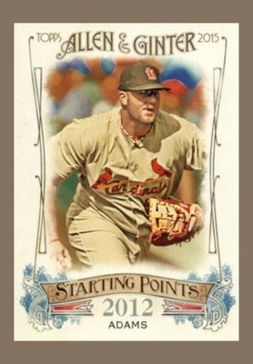 2015 Topps Allen & Ginter #SP-81 Matt Adams Starting Points