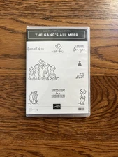 Stampin' Up! The Gang's All Meer Cling Stamp Set 9 Stamps 152294