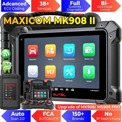 2026 AUTEL MaxiSYS MK908 II MS908S PRO II AUTO OBD2 Diagnosegerät ECU Key Coding
