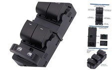 Power Window Control Switch Button Compatible with 2011-2014 Ford F-150