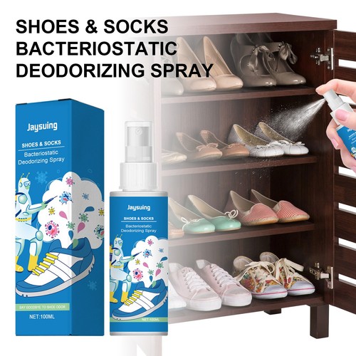 Shoe & Sock Deodorant Spray 100Ml Odor Eliminator, Keeps Shoes Fresh Clean