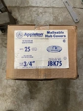 Appleton JBK75 Conduit Outlet Box Cover New In Box Of 25