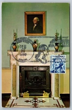 #1283 George Washington Maxi Card w/Pictorial Cancel