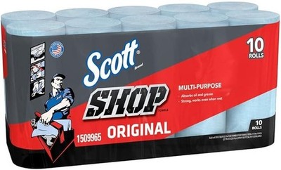 Scott Mehrzweck Kimberly-Clark Reinigungspapier Handtücher - 10 Rollen Pack
