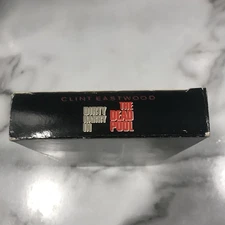 The Dead Pool (VHS, 1989) Clint Eastwood Warner Home Video Rated R