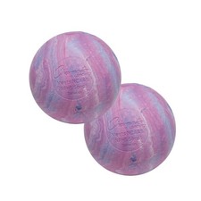 Champion Sports Colored Lacrosse Balls:Multicolor 2-Pack, Cosmic Swirl