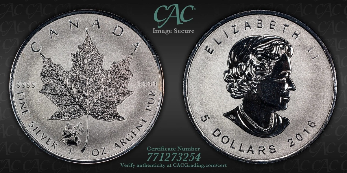 2016 カナダ 5ドル 銀貨 9月 誕生石 記念 Canadian Maple Leaf 2016 Silver Bullion Coins for sale | eBay