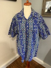 Vintage 90s Wrangler Southwestern Aztec Western Shirt Men's XL Pearl Snap
