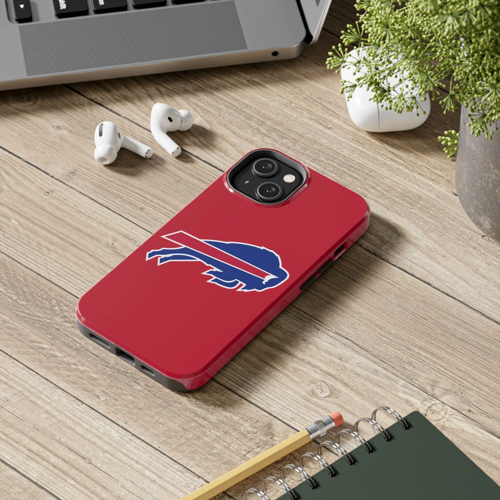 Buffalo Bills Red Tough Phone Case for iPhone