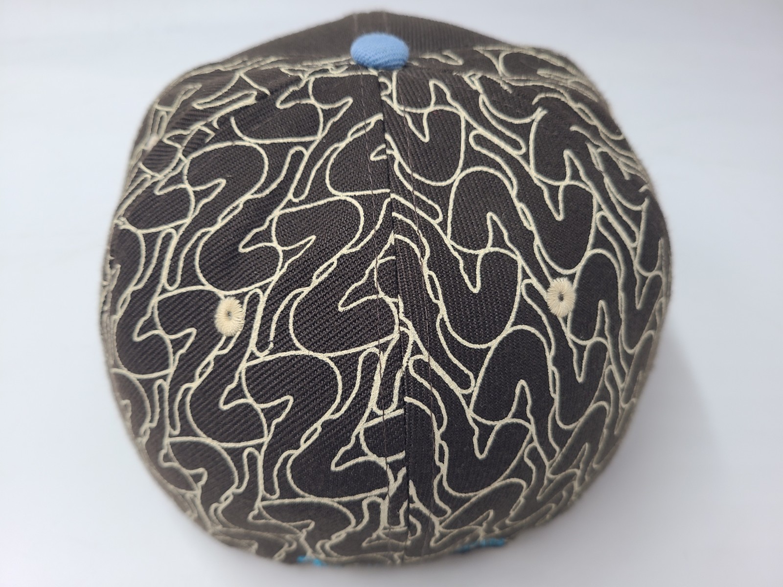 Grassroots California 420 Limited Edition Whoopzip Fitted 7 1/4 Hat Cap Brown