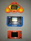 Lot Of 3 Radio Shack & Playtime Electronic Handheld Games 1980s Baseball Racing