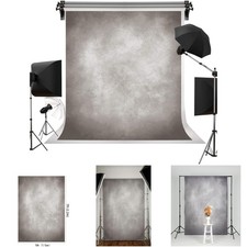 5x7ft Vintage Abstract Grey Photo Backdrop For Photography Studio