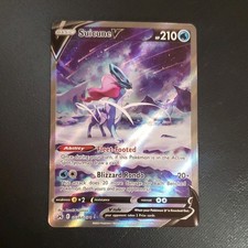 Pokémon Suicune V GG38/GG70 Crown Zenith Galarian Gallery Ultra Rare Holo 210HP
