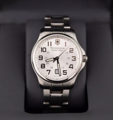 Victorinox Swiss Army Officers Gent Men's Watch 241359 New