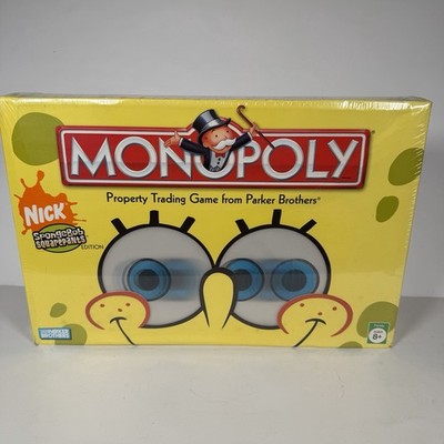 Monopoly Spongebob Squarepants - by Hasbro - 3D Eyes - Brand New & Sealed