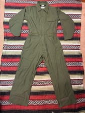 Surplus Military Coveralls Men  s Utility Type I Size Small Gibraltar Industry