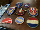 Group Lot Of WW2 Original Uniform Patch’s Military?
